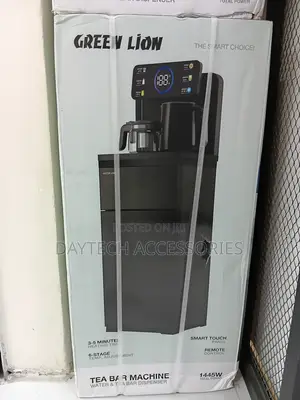 Green Lion Tea Bar Machine Water and Tea Bar Dispenser - Black