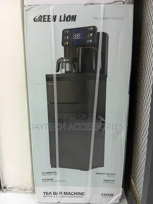 Green Lion Tea Bar Machine Water and Tea Bar Dispenser - Black