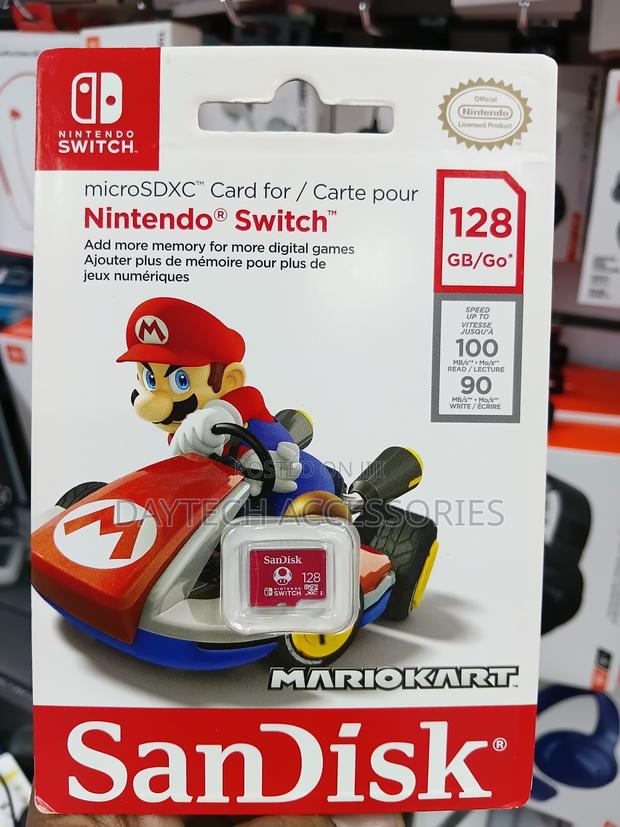 This Is A 128gb Sandisk Microsdxc Card For The Nintendo Switch. - thumbnail 2