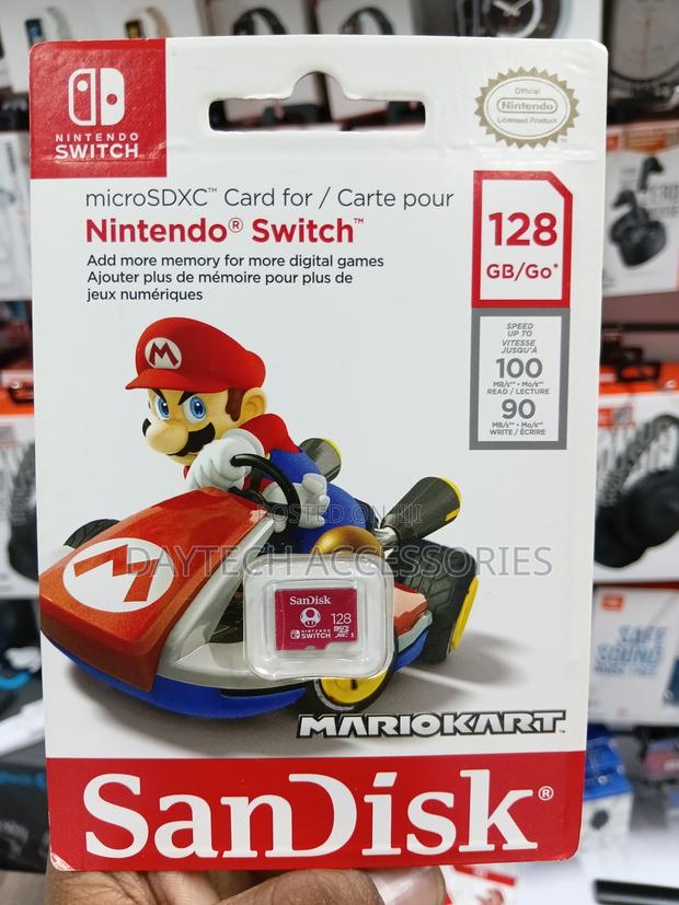 This Is A 128gb Sandisk Microsdxc Card For The Nintendo Switch. - thumbnail 4