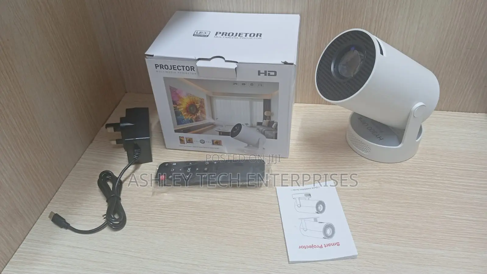 Hy300 Pro Portable Wifi Projector – Smart Cinema Edition