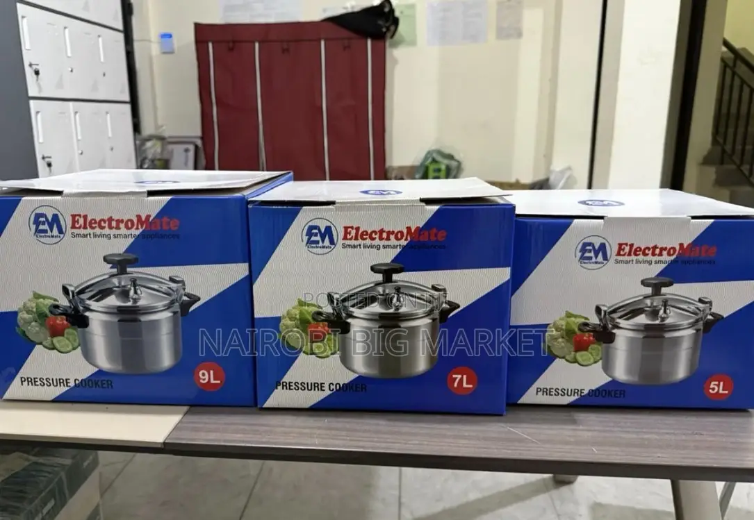 Electromate Manual Pressure Cooker.