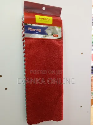 Microfiber Cloth/Cleaning Cloth - Pack of 4 (Red and Grey)