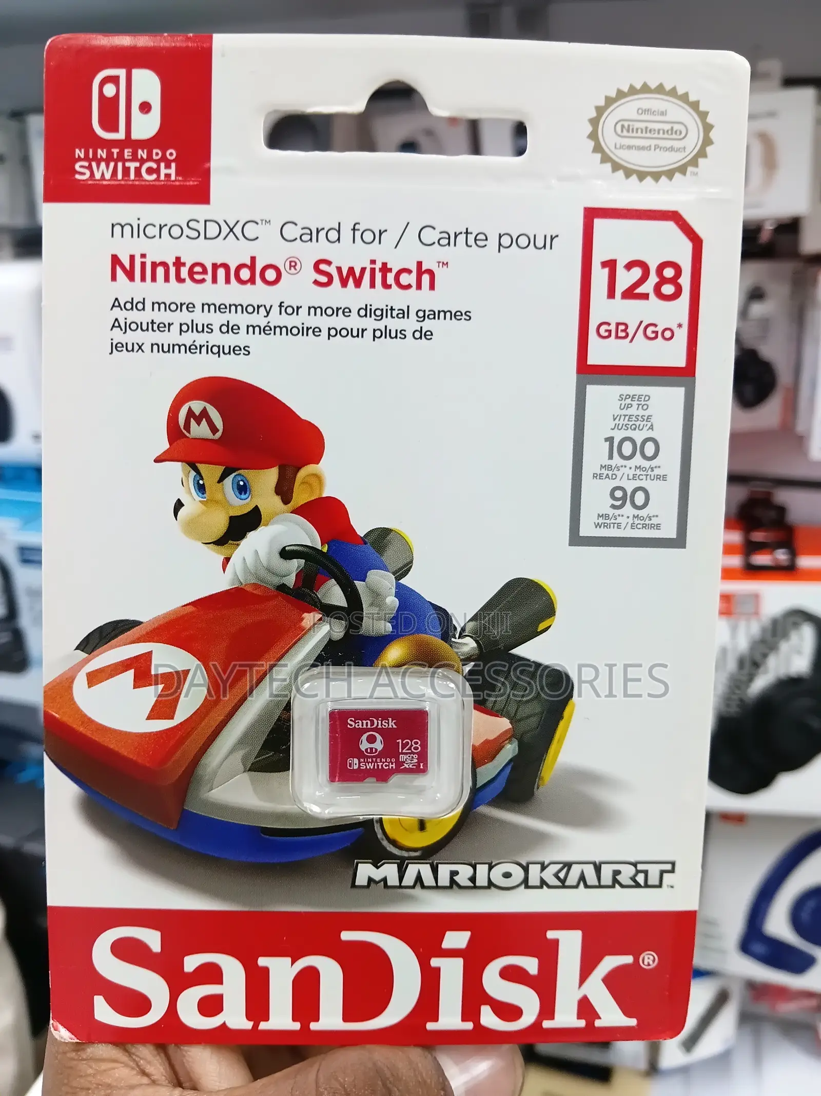 Sandisk 128gb Microsdxc Uhs-i Memory Card For For Nintendo Switch 1