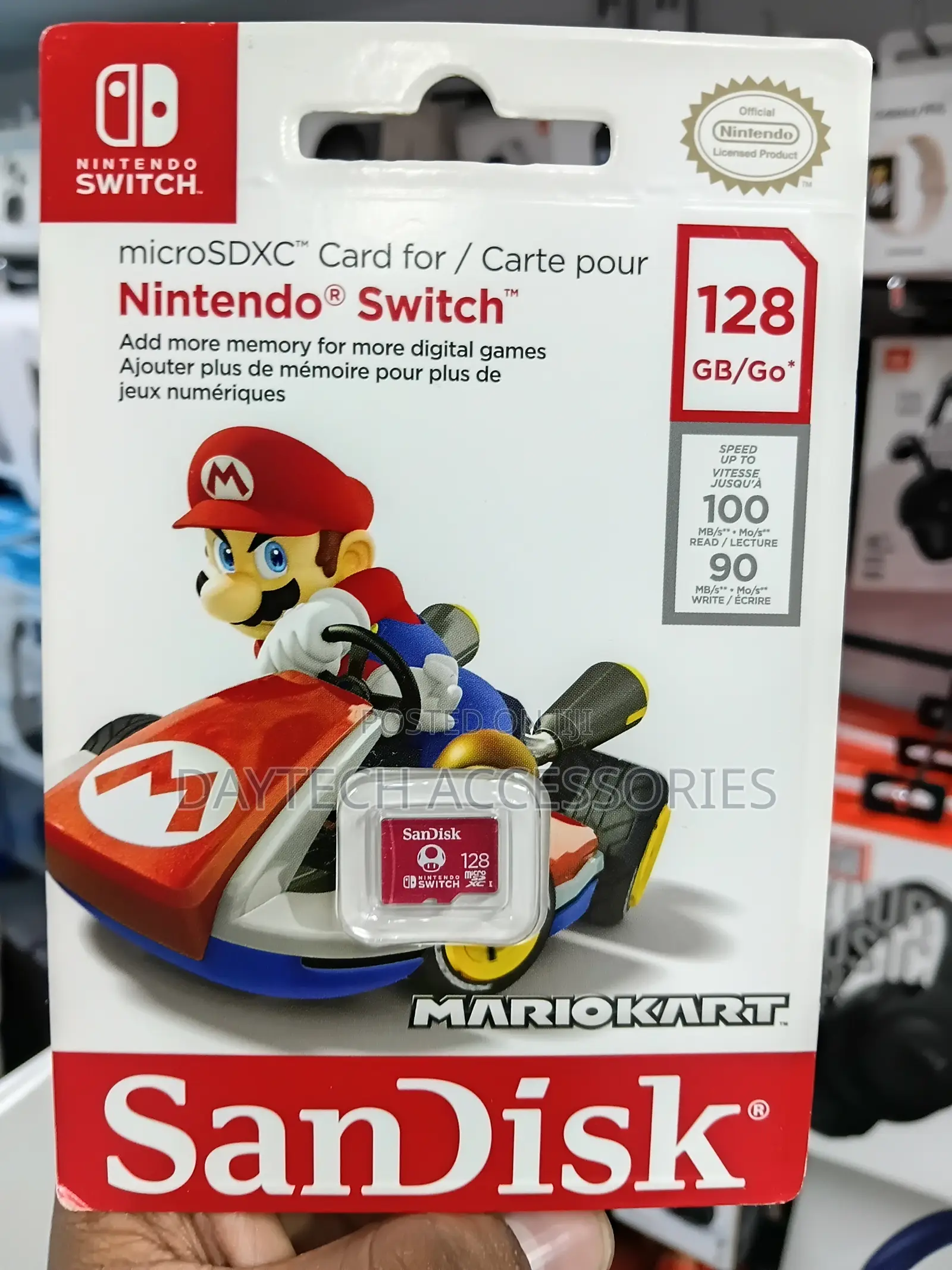 Sandisk 128gb Microsdxc Uhs-i Memory Card For For Nintendo Switch 1