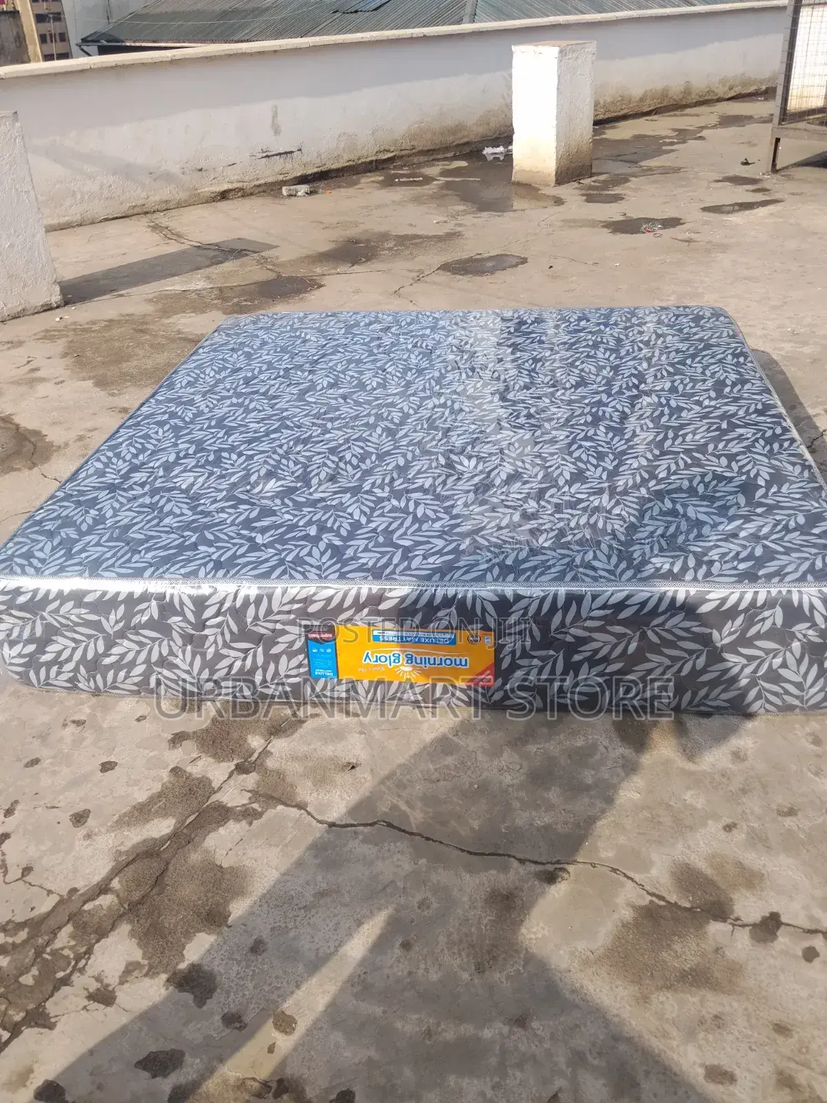 Morning Glory Medium Density Quilted Mattress 6x6 12 Inch