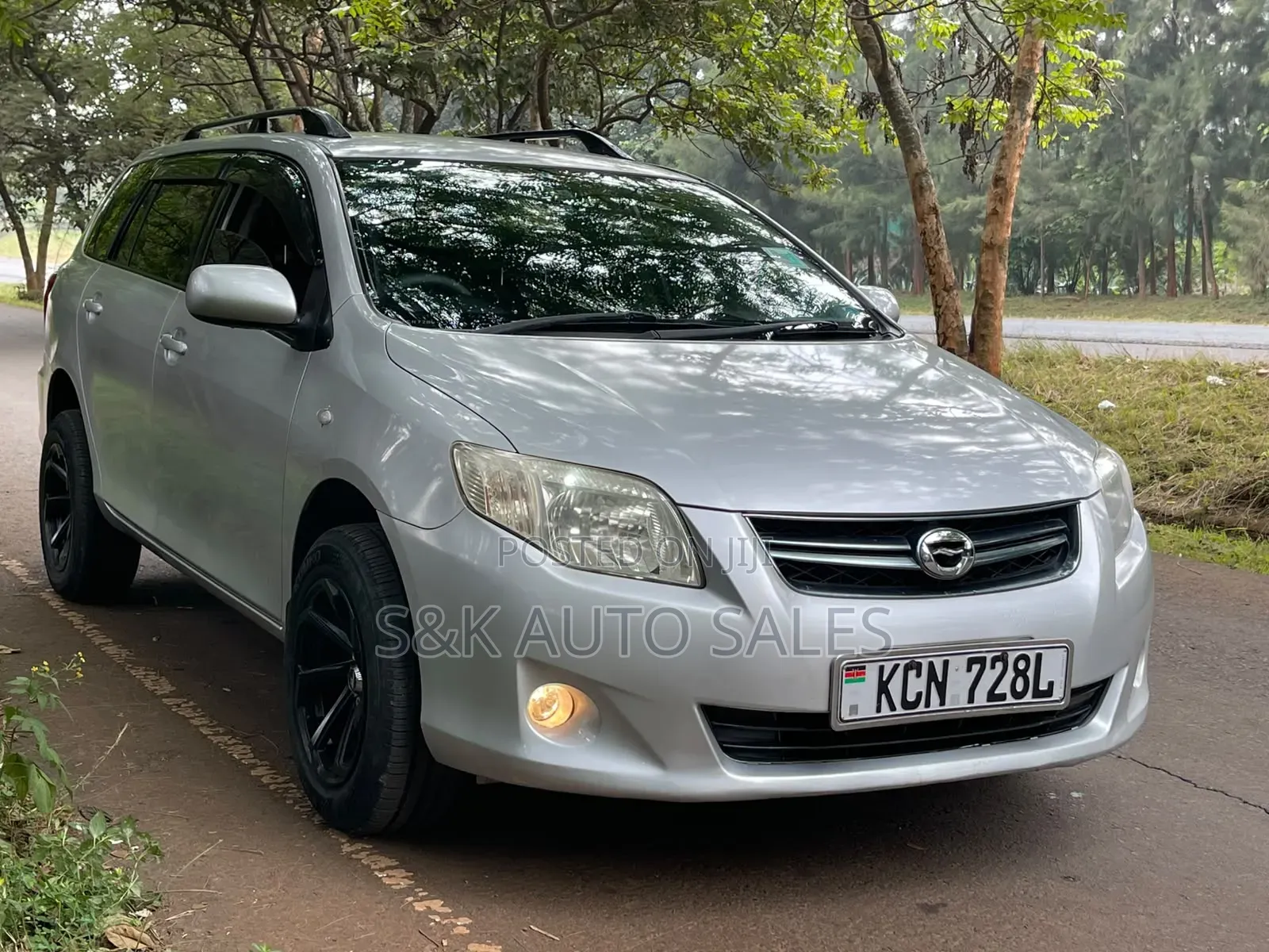 Toyota Corolla Fielder 2010 Silver