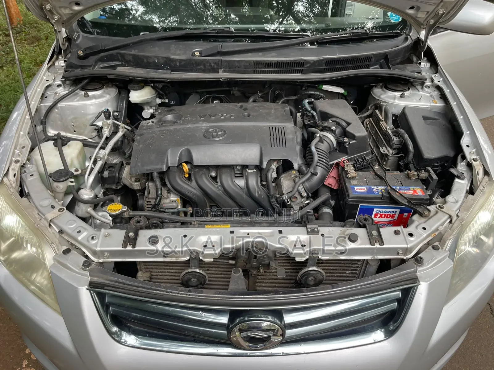 Toyota Corolla Fielder 2010 Silver