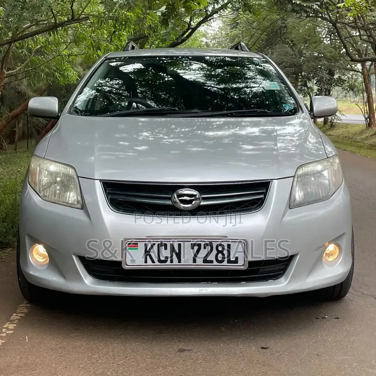 Toyota Corolla Fielder 2010 Silver