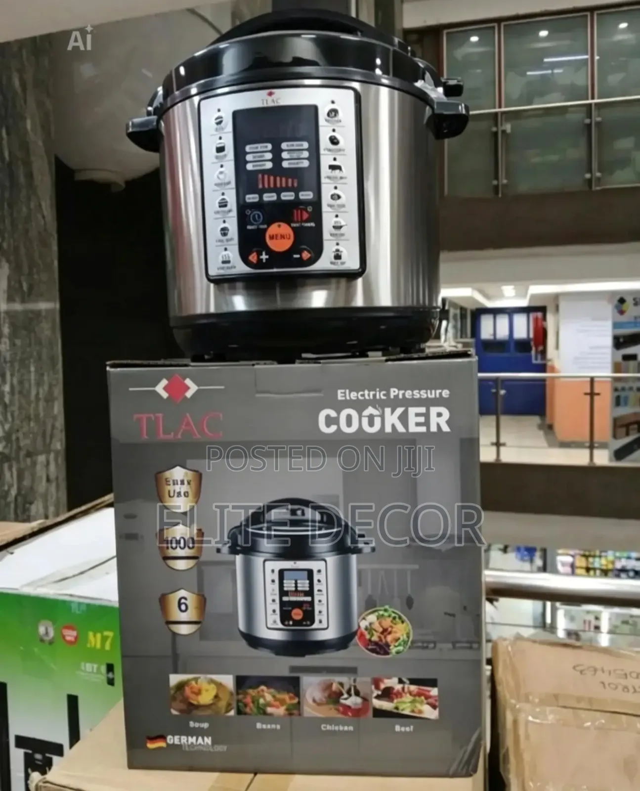Tlac 6 Litres Digital Electric Pressure Cooker