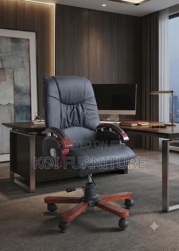 Office Chairs; Executive High Backrest Ceos Supreme Office Chairs - thumbnail 4