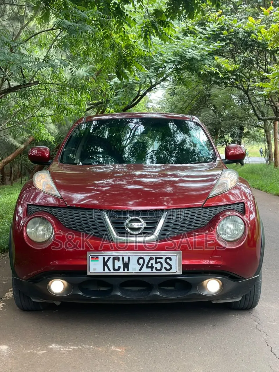 Nissan Juke 2012 Red