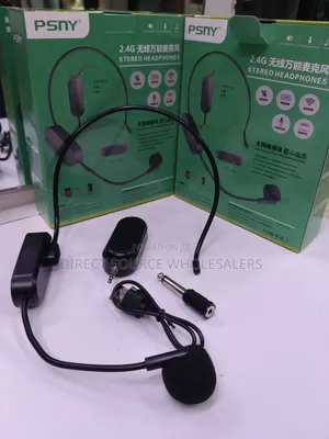 Wireless Stereo Headset 2.4ghz Long Range Audio