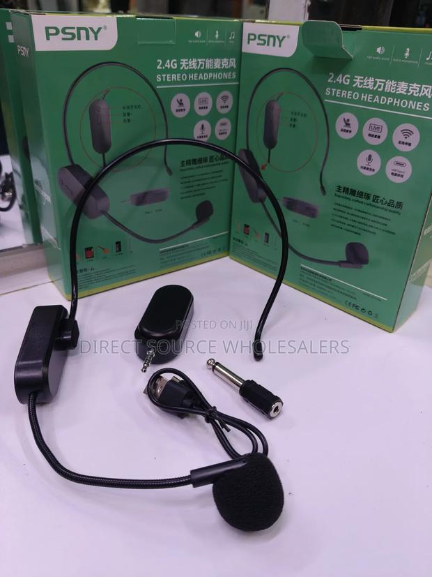 Wireless Stereo Headset 2.4ghz Long Range Audio