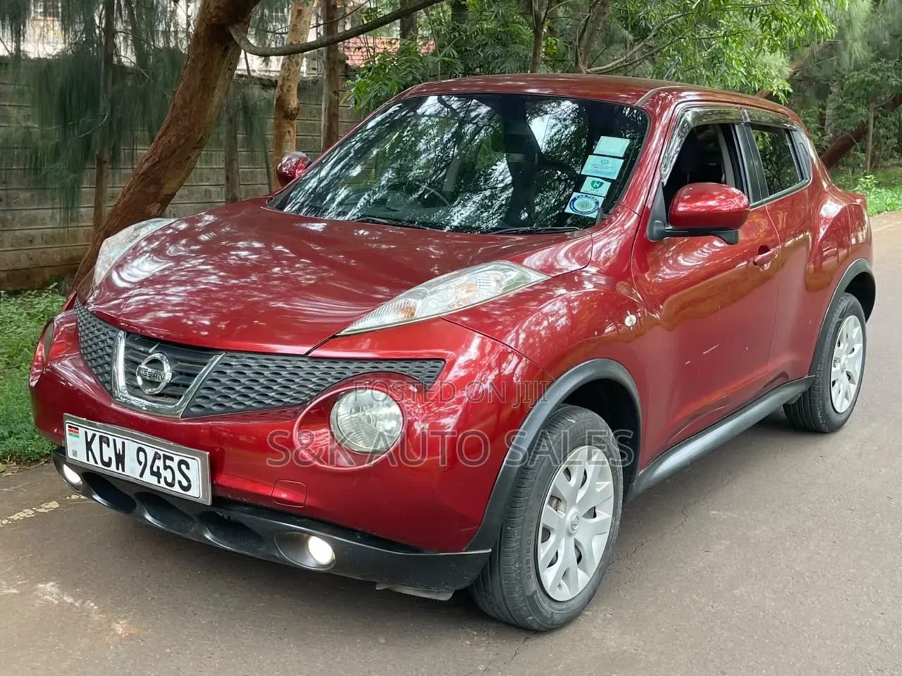 Nissan Juke 2012 Red