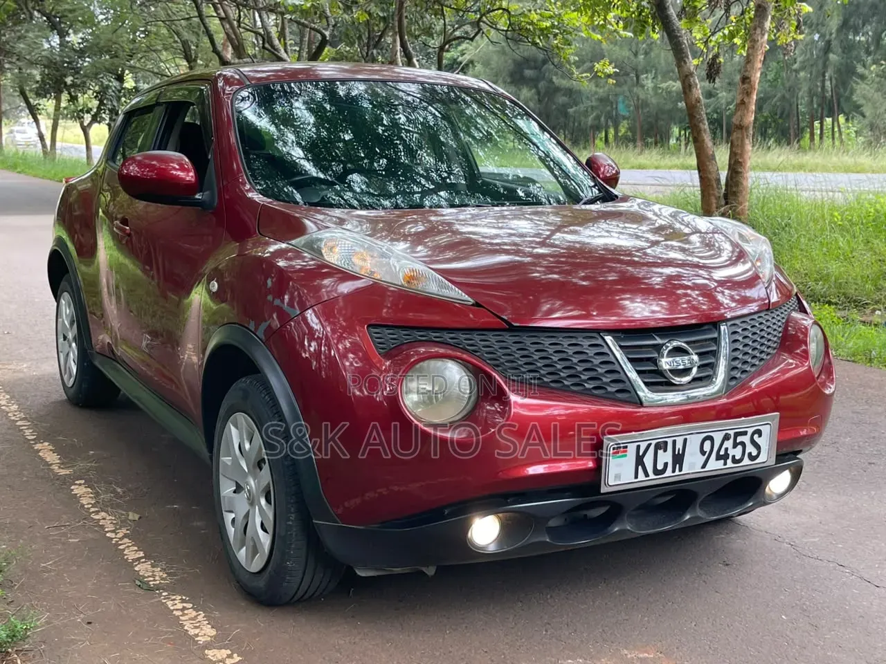 Nissan Juke 2012 Red