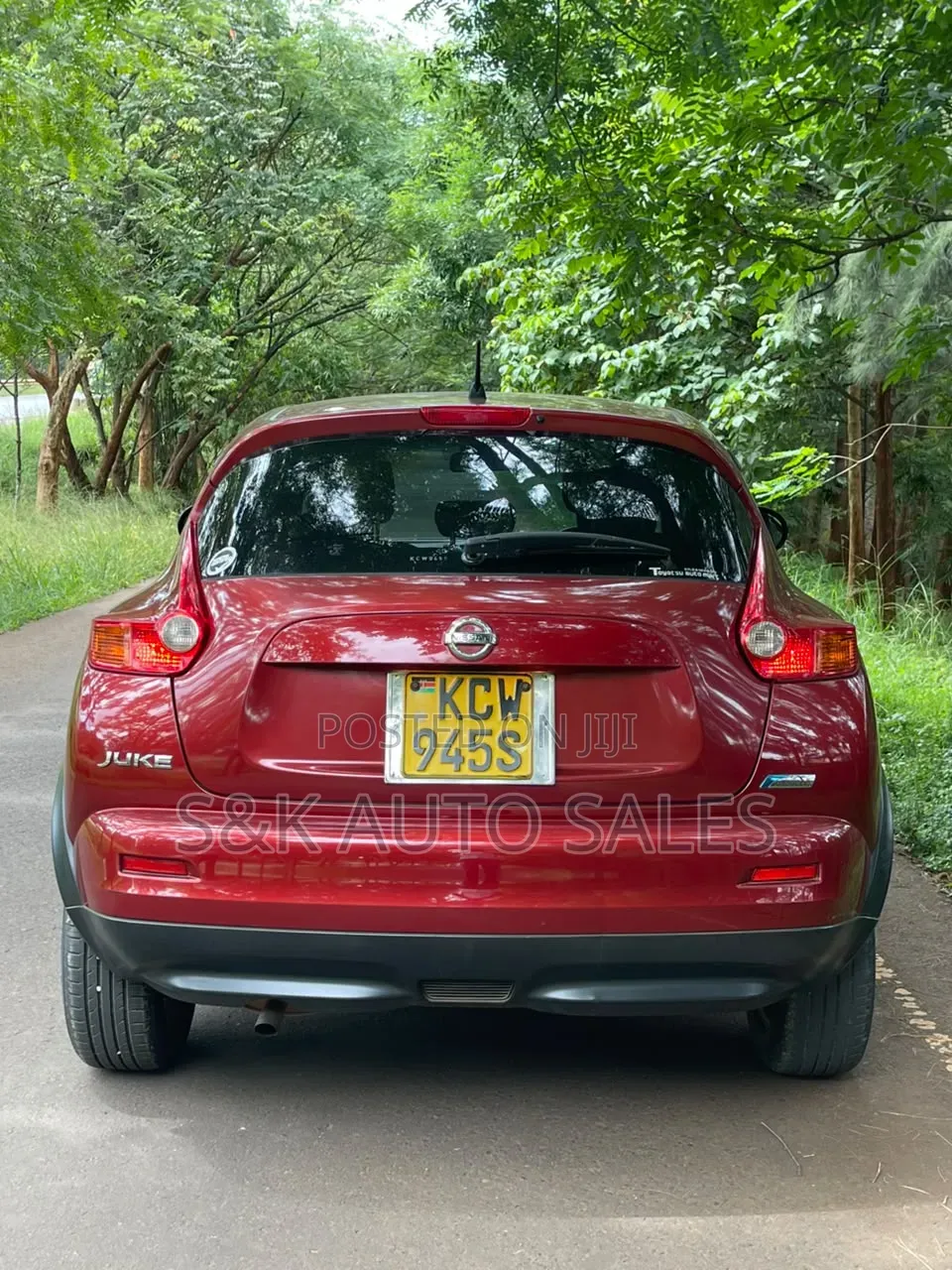 Nissan Juke 2012 Red