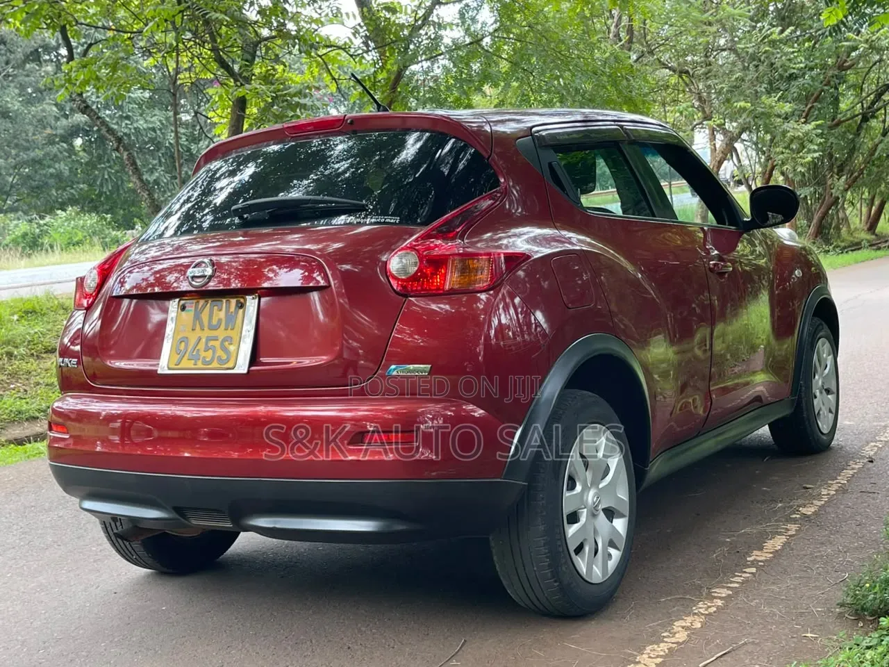 Nissan Juke 2012 Red