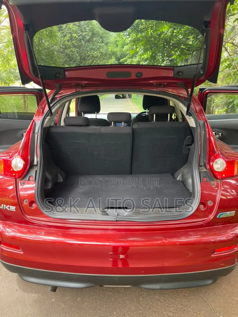Nissan Juke 2012 Red