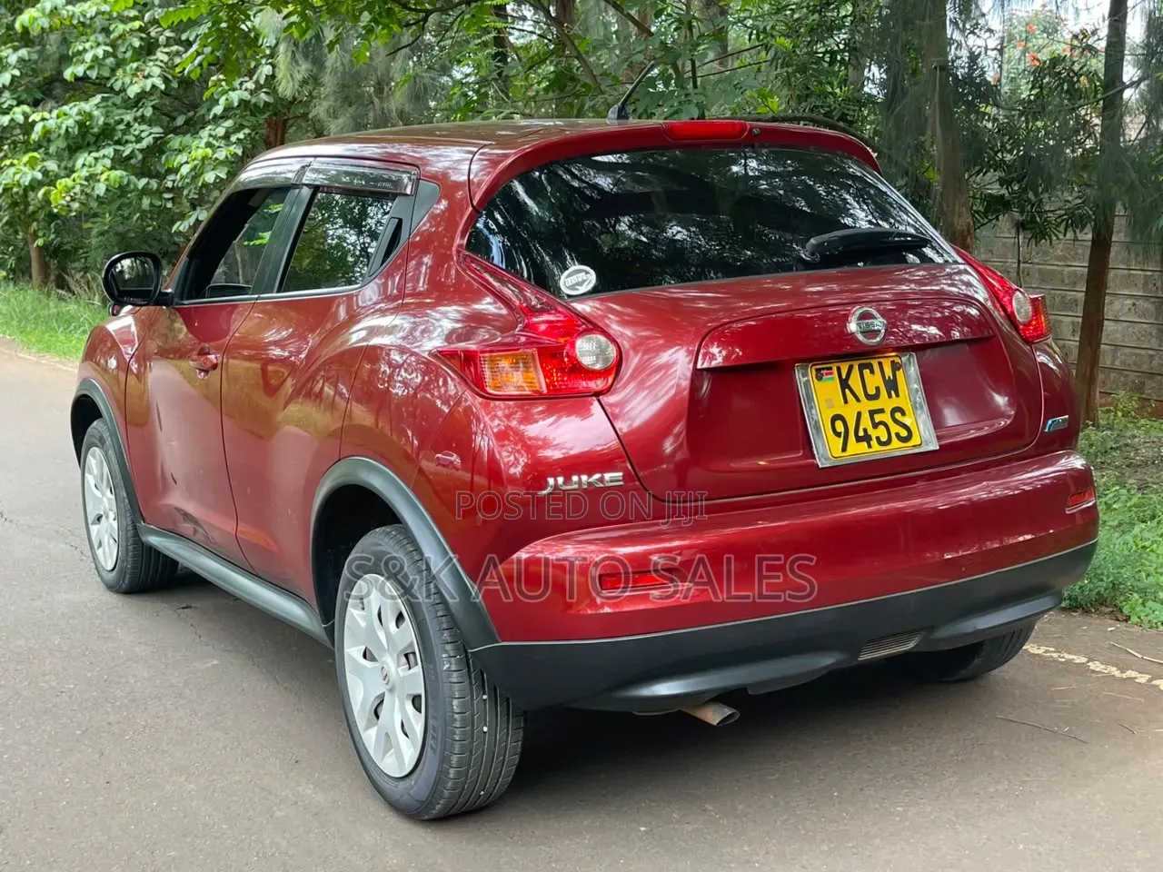 Nissan Juke 2012 Red