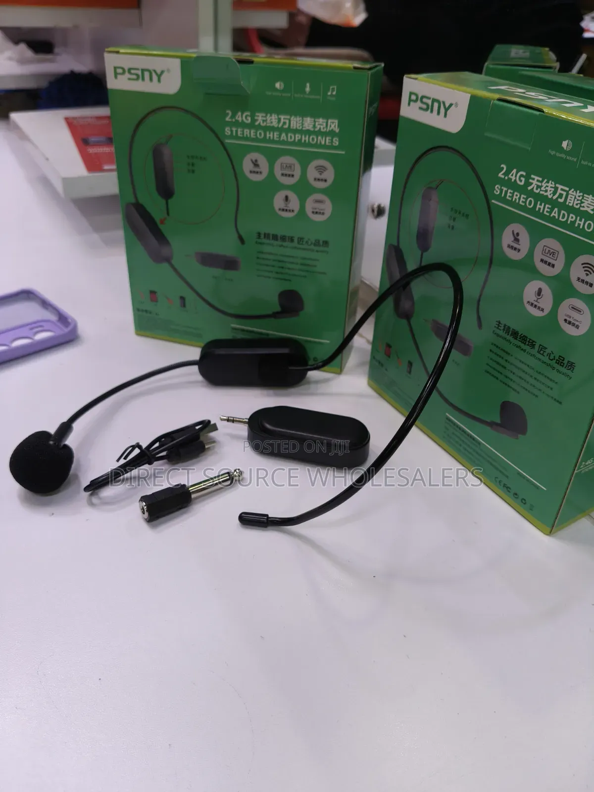 Hi-fi Wireless Tv Headphones 2.4ghz Rechargeable