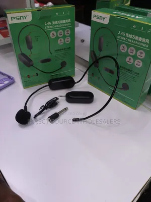 2.4ghz Over-ear Wireless Headphones With Crystal Clear Sound
