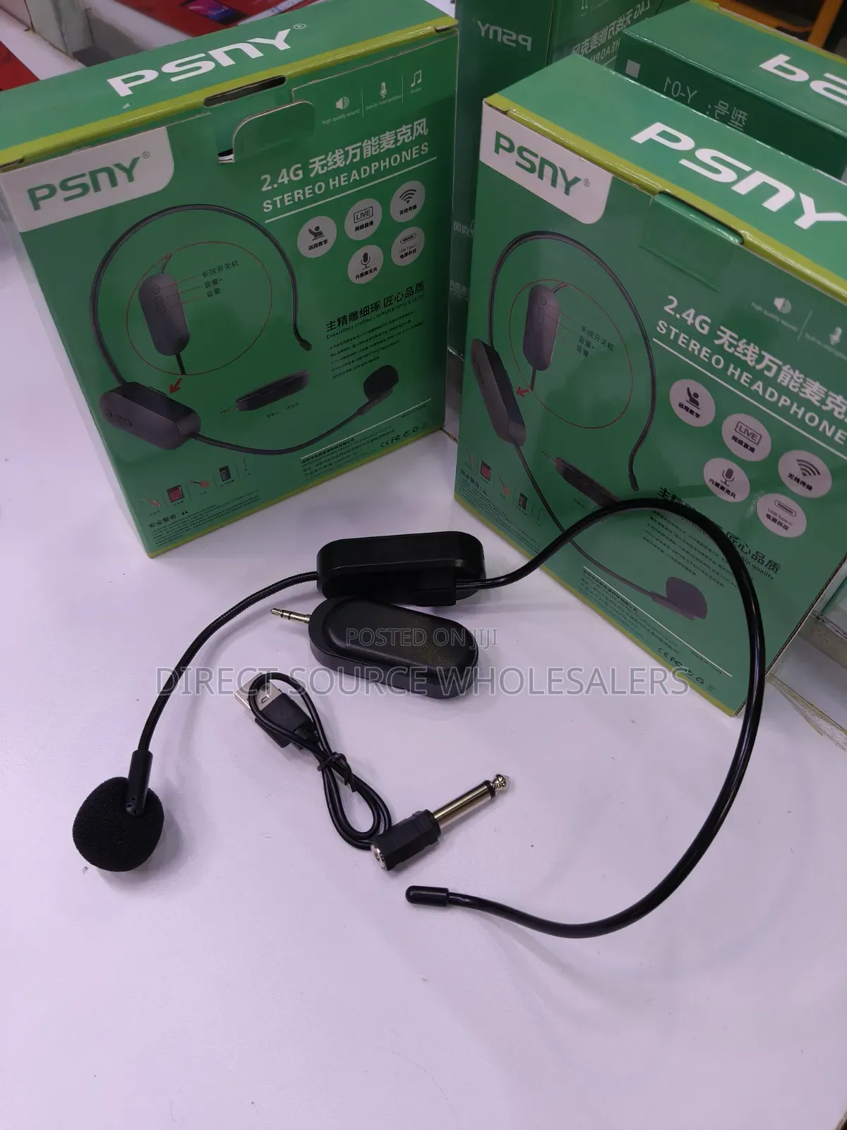 Professional 2.4g Stereo Headphones For Tv, Pc Music