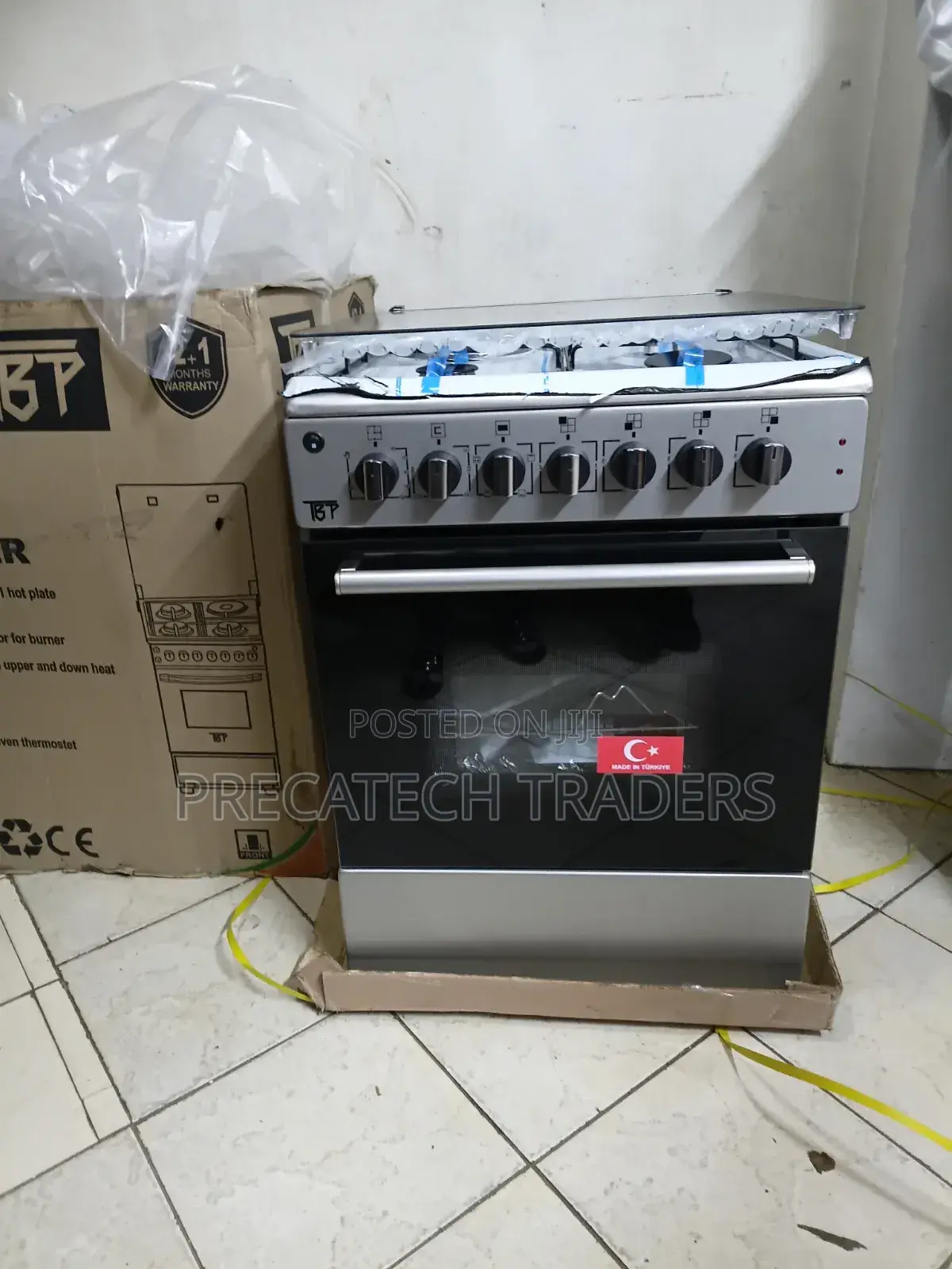 TBP 6 Burner Cooker – Gas Electric Combo