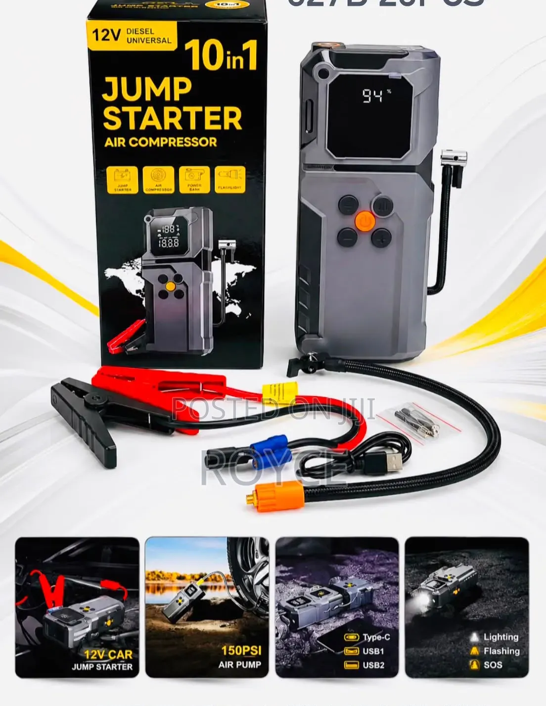 10 in 1 Jump Starter