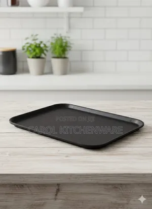 Non -Slip Rectangular Tray / Tray