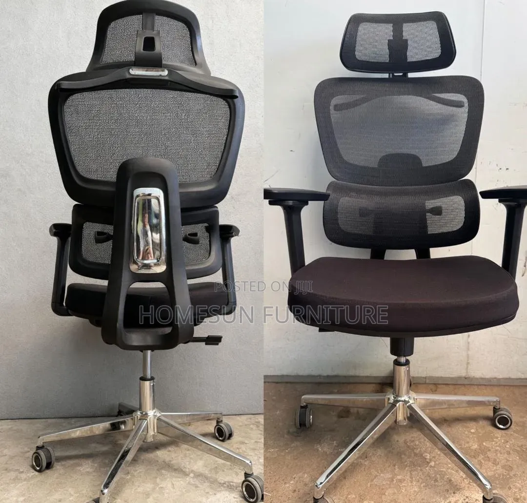 Premium Ergonomic High Back Mesh Office Chair With Headrest
