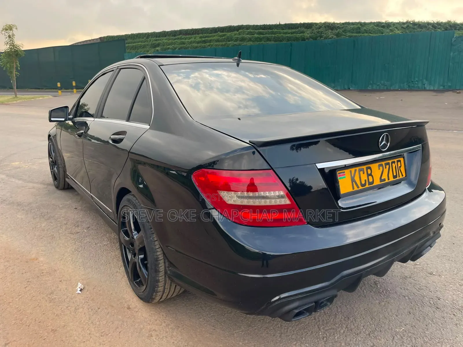 Mercedes-Benz C200 2008 Black