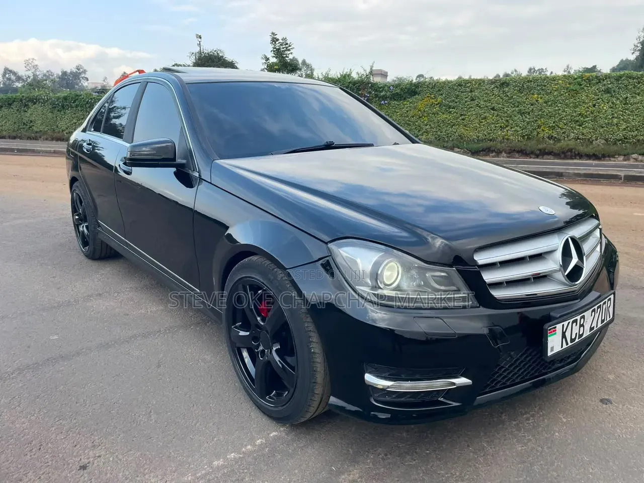 Mercedes-Benz C200 2008 Black