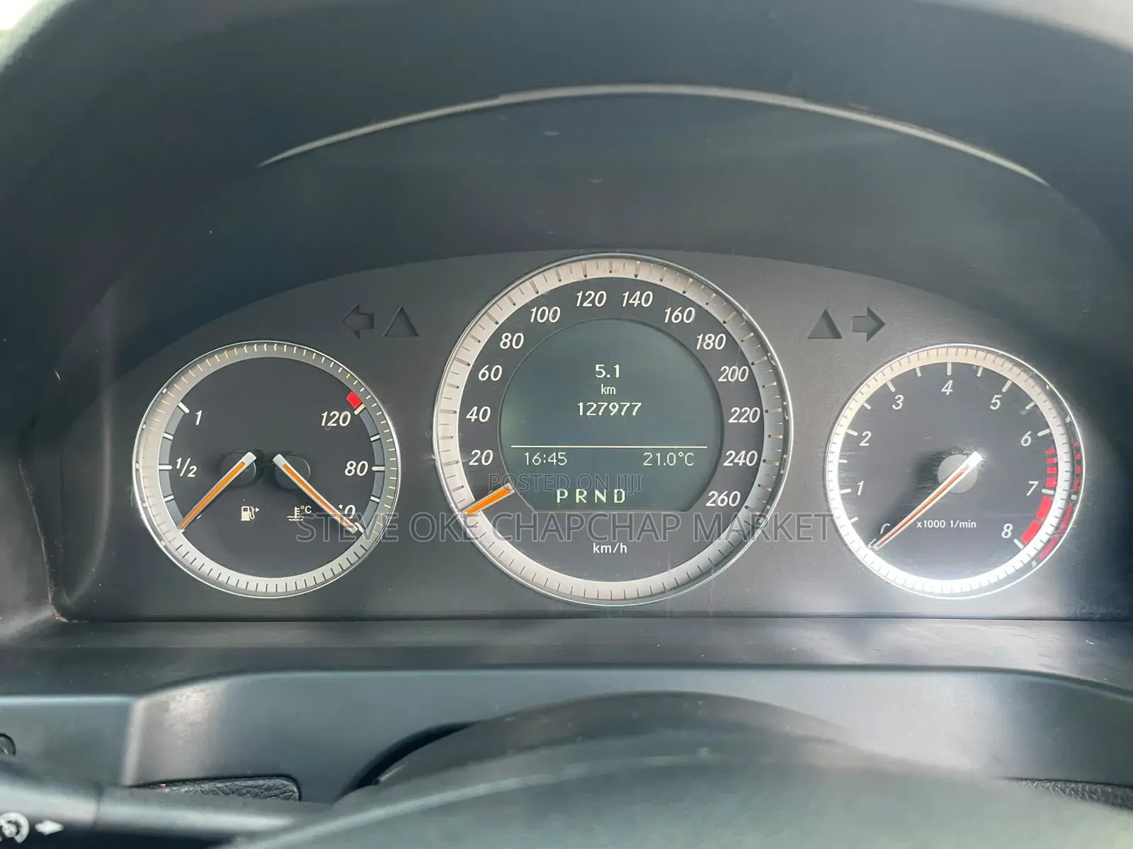 Mercedes-Benz C200 2008 Black