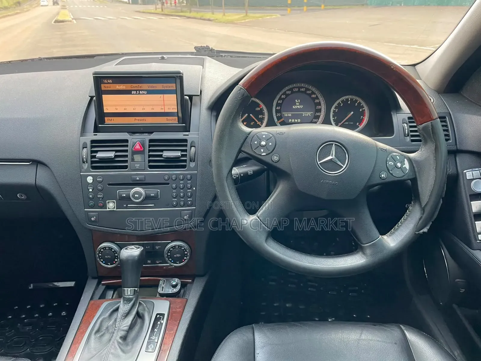 Mercedes-Benz C200 2008 Black