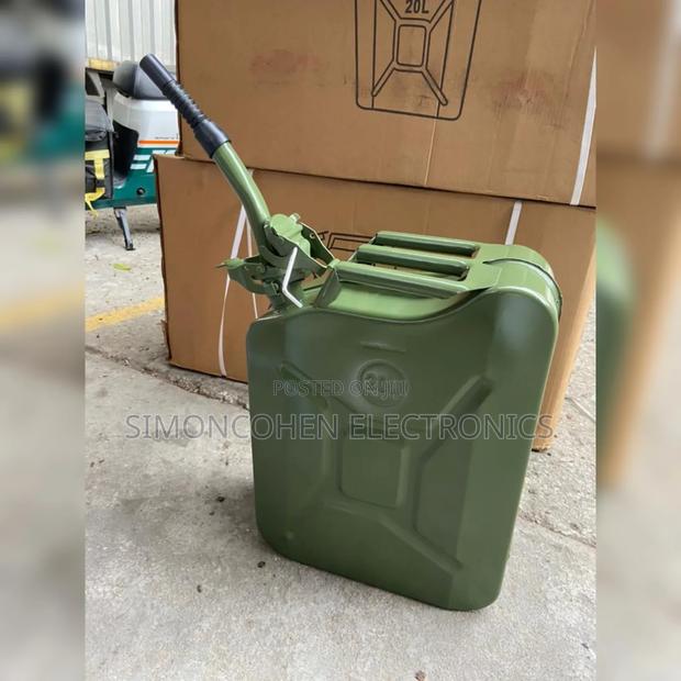 20l Heavy Duty Metallic Fuel Backup Jerican