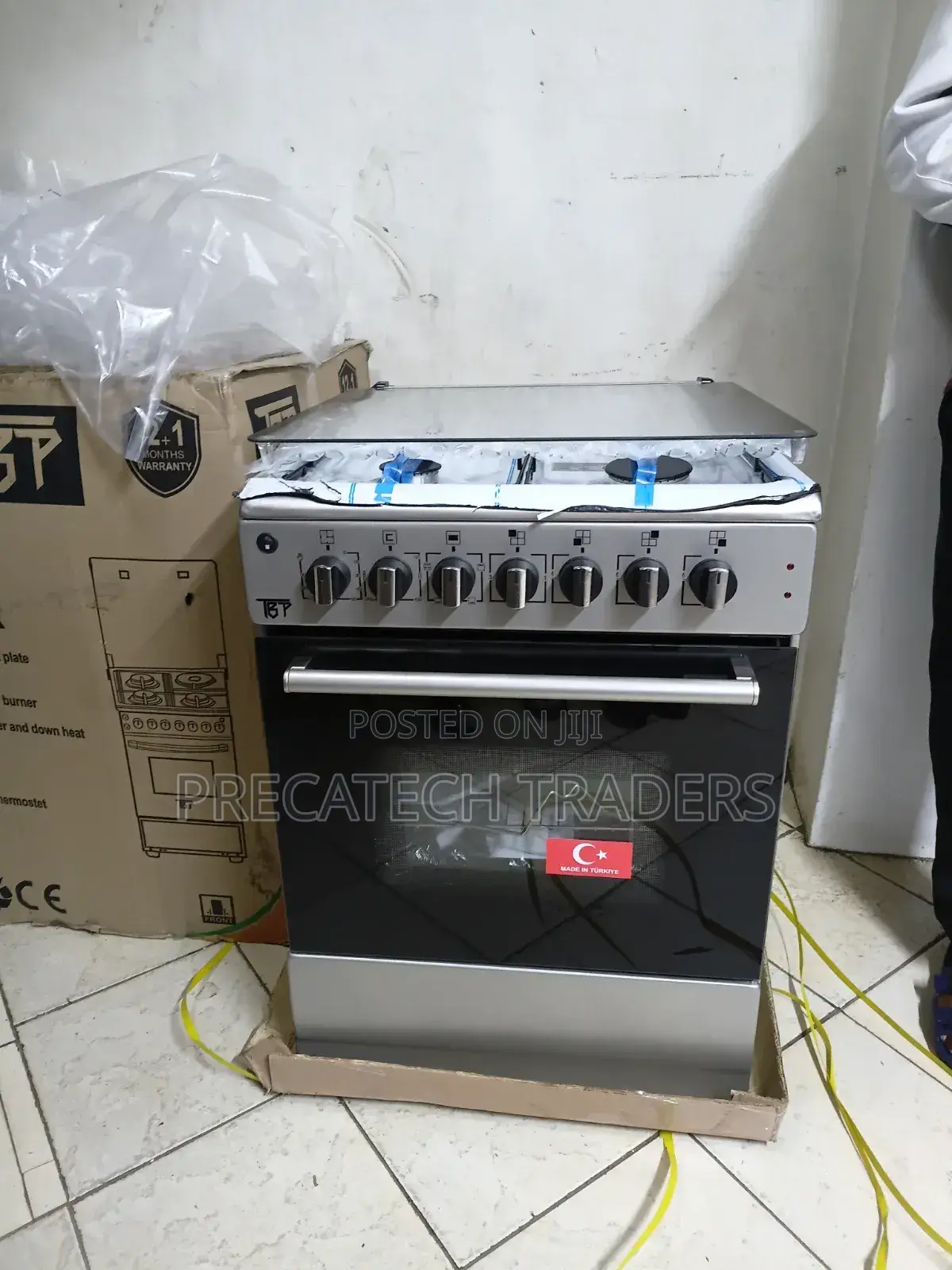Brand New BTP 60x60 3+1 Standing Cooker – Stainless Steel