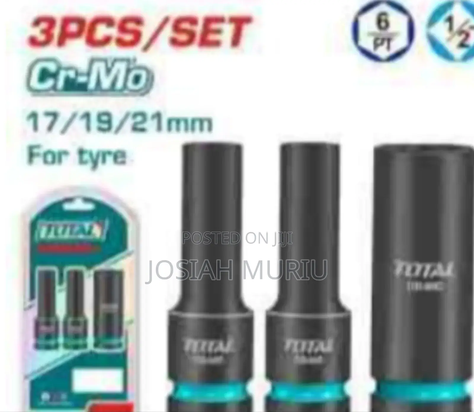 3pcs Deep Impact Socket