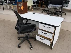 Office White Desk 1.2m Length