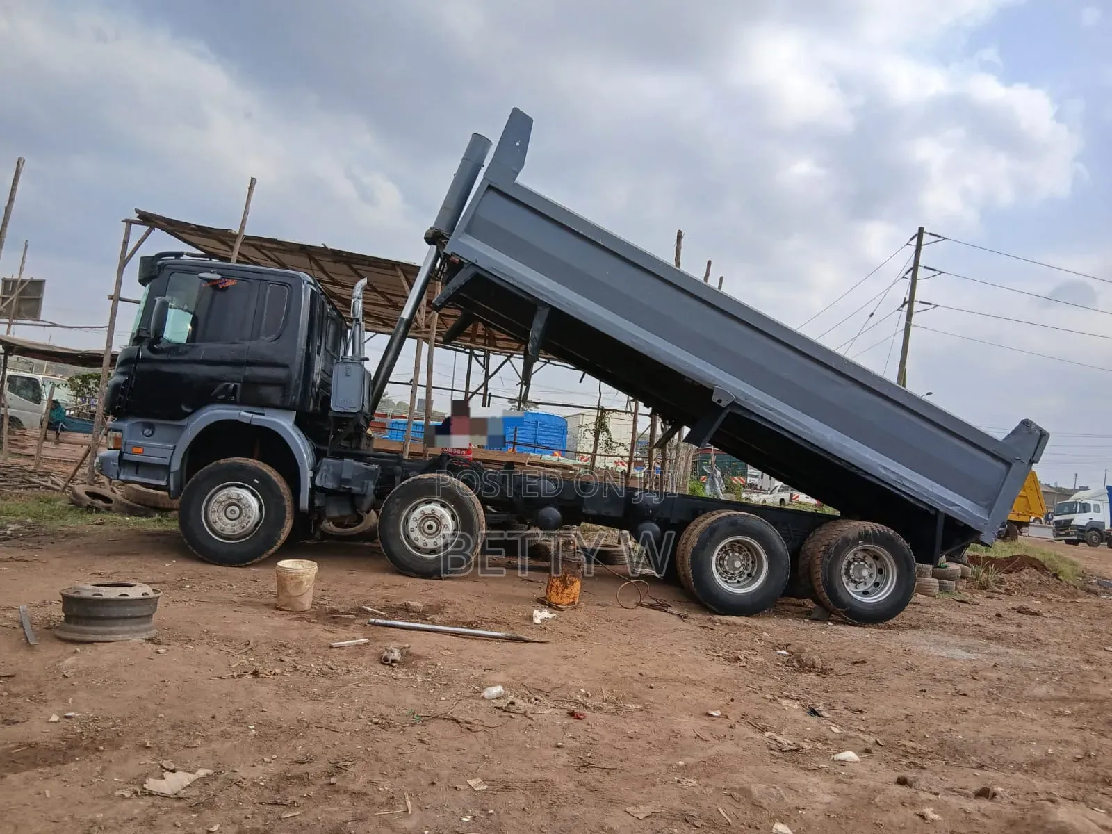 Scania P 340 Double Steering Tipper on Sale