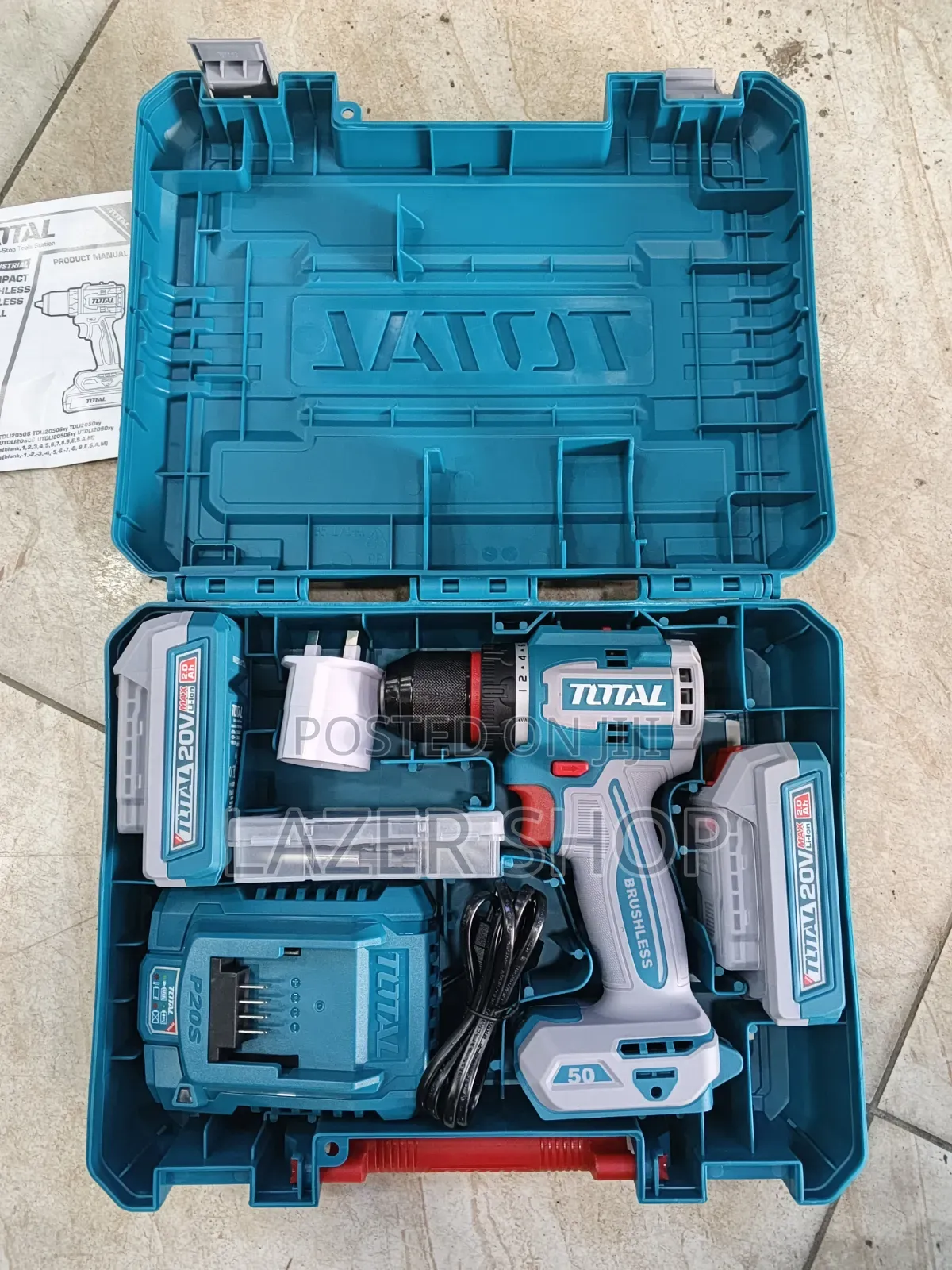 Cordless Drill Total 50nm