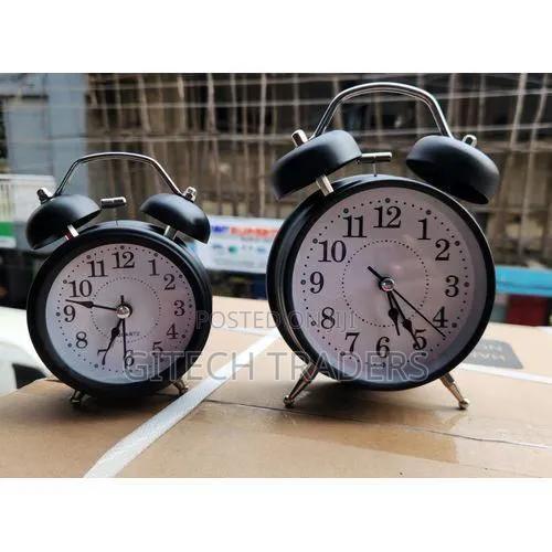 *Vintage Alarm Clock Classic Retro Twin Bell - thumbnail 2