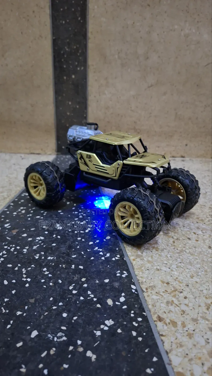 Rc Rock Crawler 4wd Remote Control Car With Led Lights