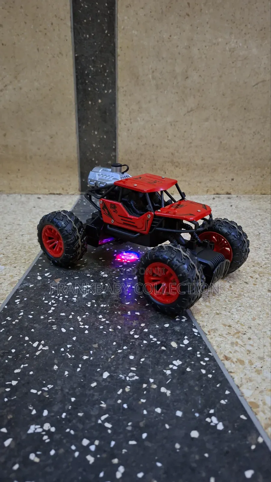 Rc Rock Crawler 4wd Remote Control Car With Led Lights