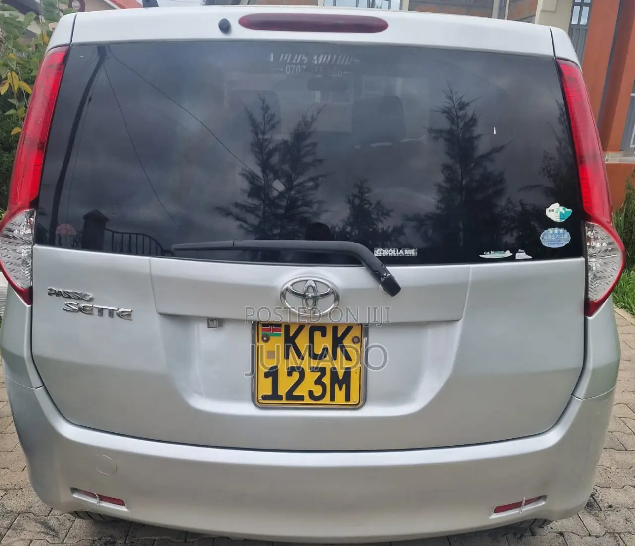 Toyota Passo Sette 2008 Silver