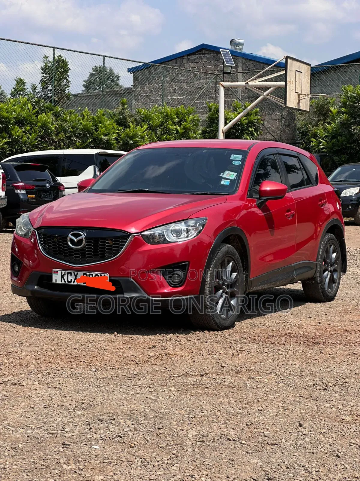 Mazda CX-5 2012 Red