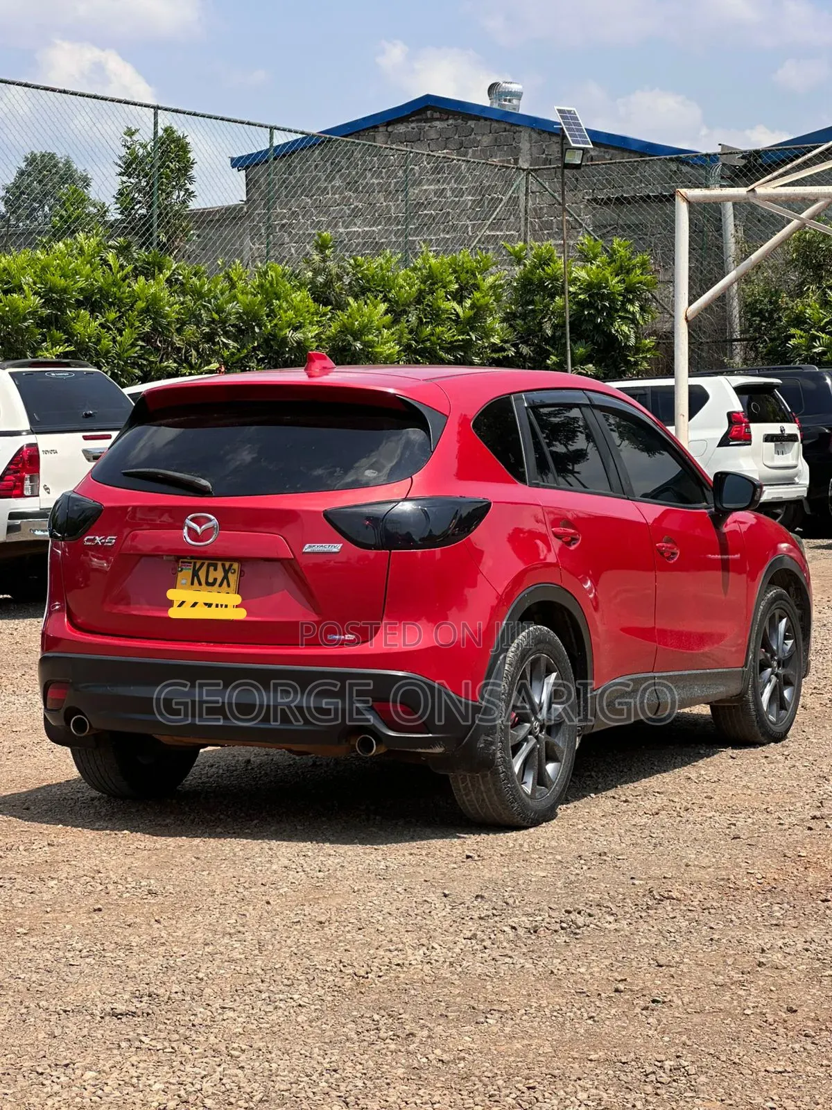Mazda CX-5 2012 Red