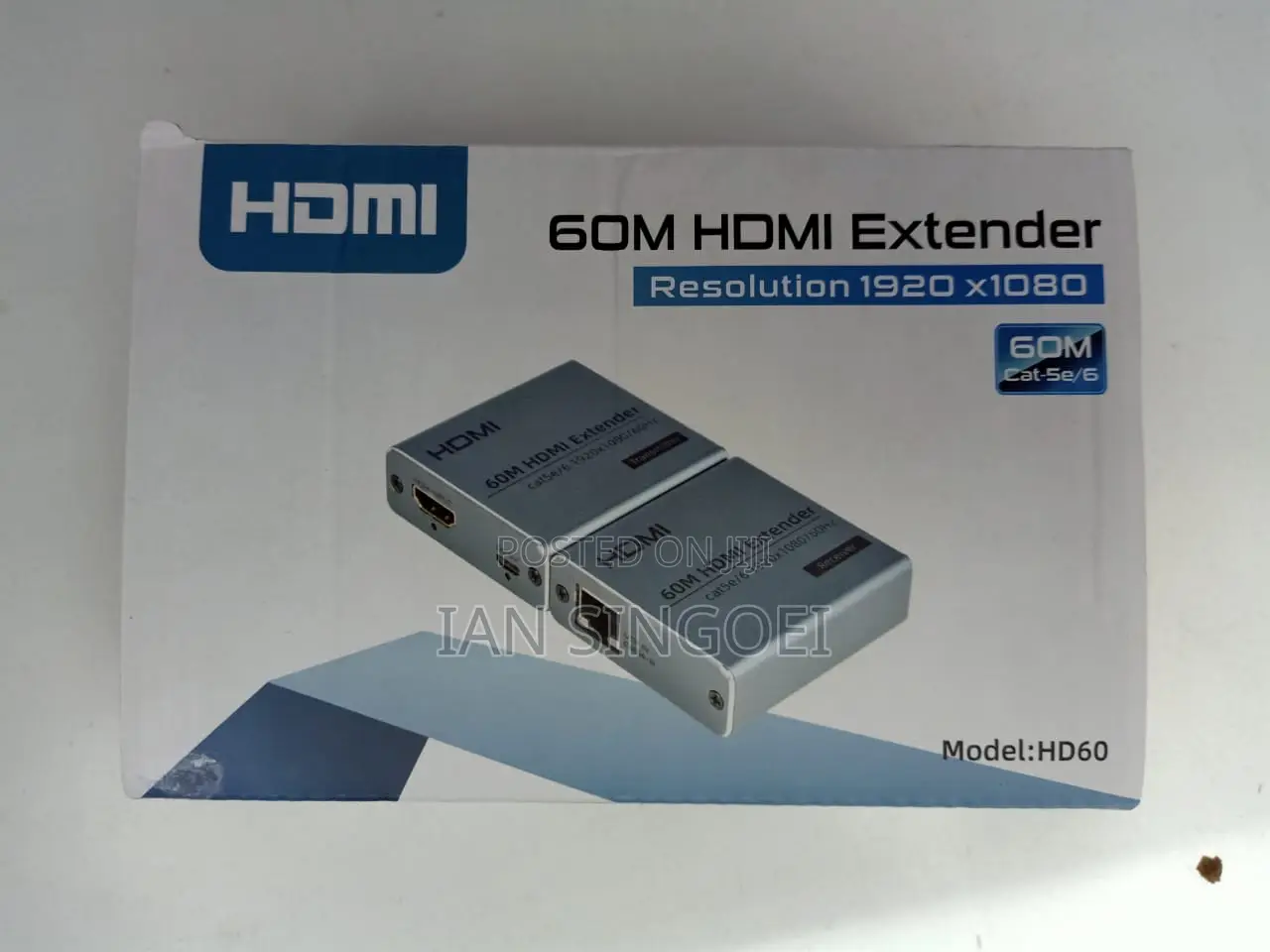 Hdmi Extender 60m Full Hd 1080p 5d
