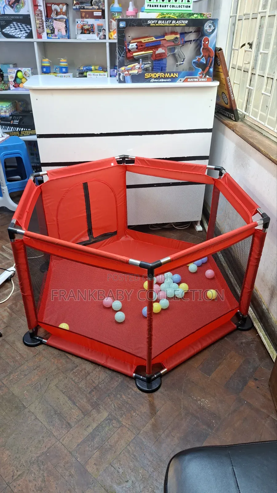 Portable Baby Play Yard Safety Fence for Toddlers