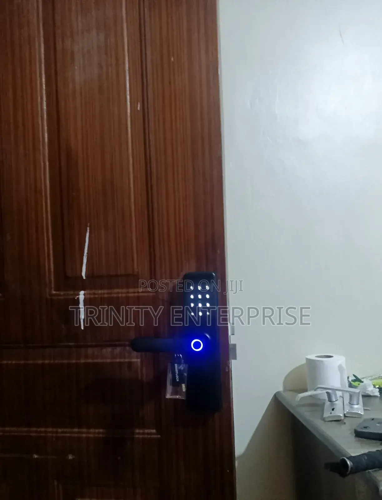 Smart Lock Electric Fingerprints Keyless Tuya Wifi